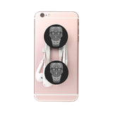 Cod Grey Skull Head Air Smart Phone Holder