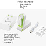 USB Pocket Fold Electric Portable Originality Small Fan