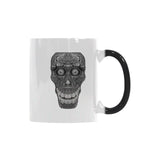 Cod Grey Skull Head Custom Morphing Mug (11oz)