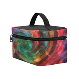 Ray of Twirls Cosmetic Bag/Large (Model 1658)