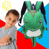 3D Dinosaur Backpack Children Waterproof Kindergarten Small Animal School Bags