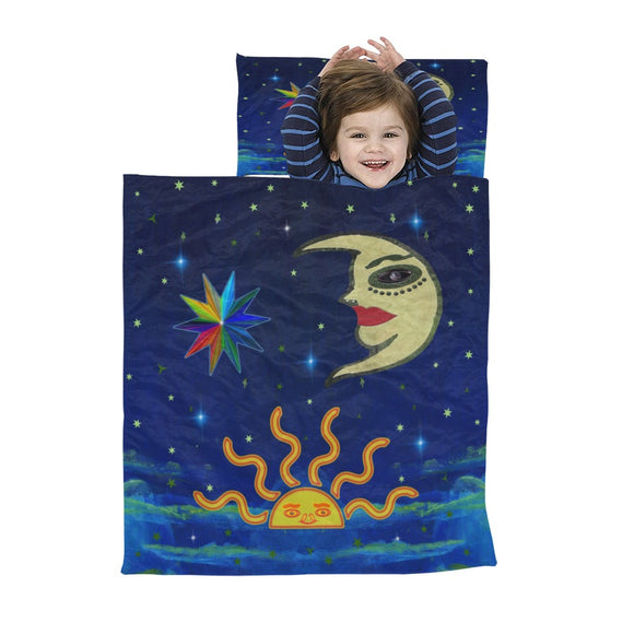 Sunshine Half Moon Stars Kids' Sleeping Bag