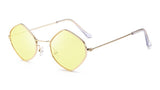 Polygon Women Men Designer Vintage Clear Couple Eyewear