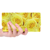 Candlelight Roses Women's Trifold Wallet (Model 1675)
