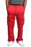 Men's Sportswear Sweatpants Loose Elastic Waist Brand Trousers Cotton Breathable Pants