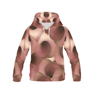 Apple Blossom Petals All Over Print Hoodie for Women (USA Size) (Model H13)
