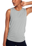 Women Sleeveless Shirt Tank Top Quick Dry Mesh Sport Vest Sportswear