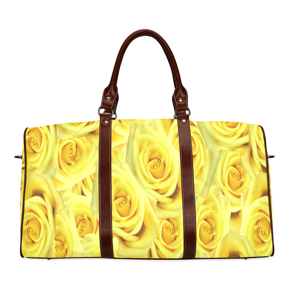 Candlelight Roses Waterproof Travel Bag/Small (Model 1639)