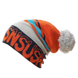 Winter Beanies Collar Scarf Unisex Hip Hop Hats Knitting Skating Skull Ski Cap