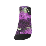 Little Purple Carnations Women's Ankle Socks