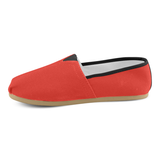 Pomegranate Solid Women's Casual Shoes (Model 004)