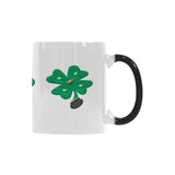 Shamrock Green Clover Custom Morphing Mug (11oz)