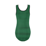 Green Water Vest One Piece Swimsuit (Model S04)