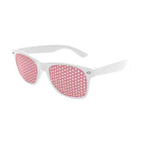 Pink Purple Plaid Custom Goggles (Perforated Lenses)