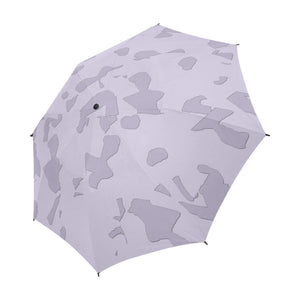 Lavender Moon Raker Semi-Automatic Foldable Umbrella (Model U05)