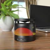 Outer Harvest Moons Metal Bluetooth Speaker and Wireless Charging Pad