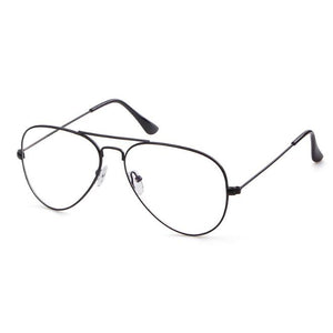 Classic Clear Gold Frame Vintage Sunglass Unisex Optical Aviation Eyeglasses