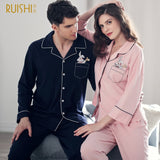 Couple Pajamas Cotton Men Women Matching High Quality Sleepwear