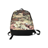 Green Misty Flora Fabric Backpack for Adult (Model 1659)