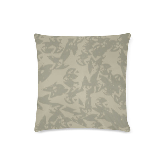 Eagle Taupe Gray Custom Zippered Pillow Case 16