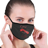 Love Brings Peace Mouth Mask