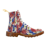 Red White Blue Flora Martin Boots For Women Model 1203H