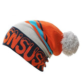 Winter Beanies Collar Scarf Unisex Hip Hop Hats Knitting Skating Skull Ski Cap