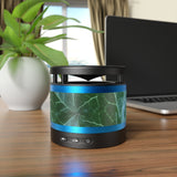 Myrtle Ming English Ivy Metal Bluetooth Speaker and Wireless Charging Pad
