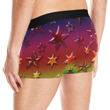 Rainbow Stars Men's All Over Print Boxer Briefs (Model L10)