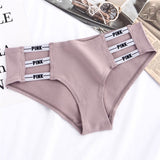 Women Underwear Seamless Hollow Out Lingerie Low Waist Panties