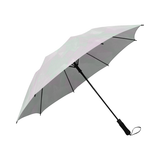 Clear Mint Semi-Automatic Foldable Umbrella