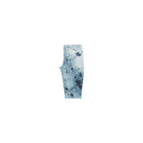 Water Blue Splatter Hestia Cropped Leggings (Model L03)