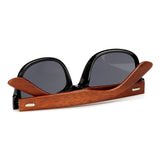 Bamboo Wooden Arms UV400 Unisex Driver Goggles Eyewear Shades Sunglasses