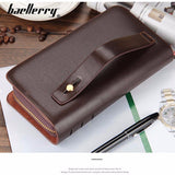 Men Long Phone Pocket Card Holder Clutch Bag Top Quality Wallet