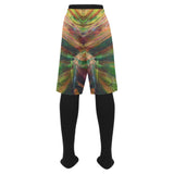 Abstract Colorful Glass Men's Swim Trunk (Model L21)