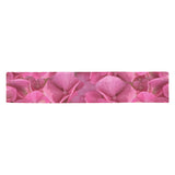 Dark Pink Flowers Table Runner 14x72 inch