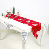 Christmas Mat Flag Home Party Decorative Tapestry Table Runners