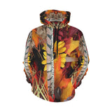 Autumn Blends All Over Print Hoodie (for Women)