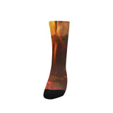 Burning Coals Custom Socks for Women
