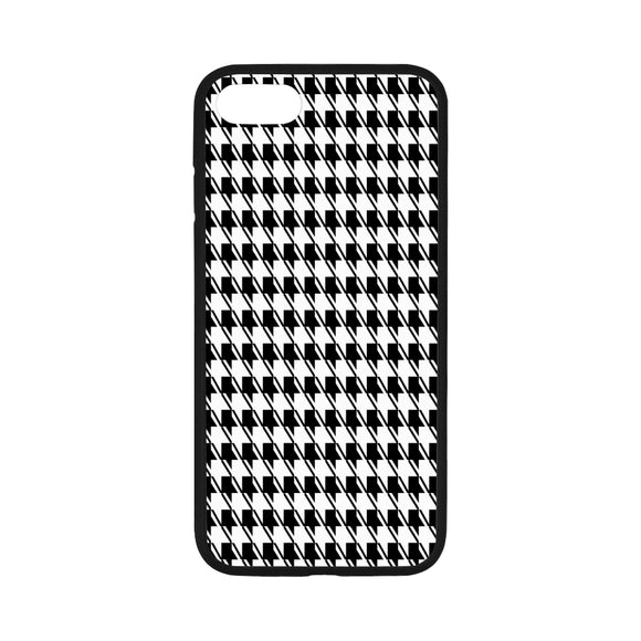 Black White Houndstooth iPhone 7 4.7” Case