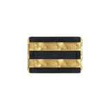 Black Gold Stripes Pet Bed 18"x12"