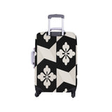 Black White Tiles Luggage Cover/Small 24'' x 20''