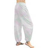 Clear Mint Women's All Over Print Harem Pants (Model L18)