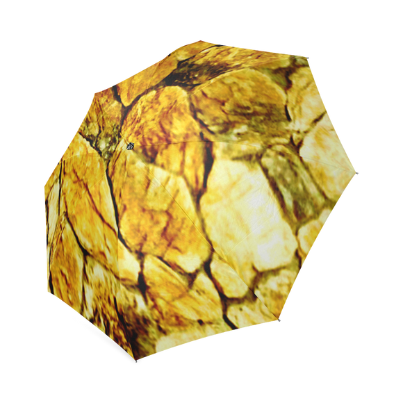Golden Stones Foldable Umbrella