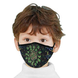 Black Russian Flora Mouth Mask