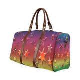 Rainbow Stars Waterproof Travel Bag/Small (Model 1639)