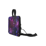 Midnight Blue Purple Galaxy Laptop Handbags 15"