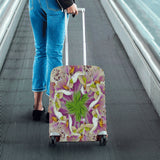 Digitalis Purpurea Flora Luggage Cover/Small 24'' x 20''