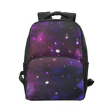 Midnight Blue Purple Galaxy Unisex Laptop Backpack (Model 1663)
