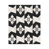 Black White Tiles Duvet Cover 86"x70" ( All-over-print)